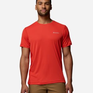Columbia Zero Rules Light M – T-shirt – Uomo – Arancione