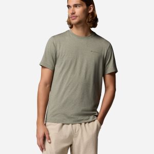 Columbia Parsons Point Graphic M – T-shirt – Uomo – Verde
