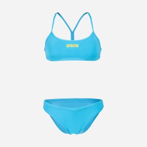 Arena Bandeau Solid W – Costume Piscina – Donna – Azzurro