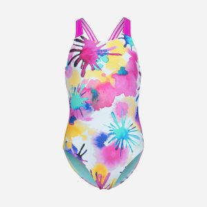 Arena Spraying Jr – Costume Piscina – Bianco