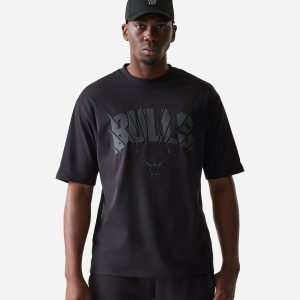 New Era Chicago Bulls Nba – Maglia Basket – Uomo – Nero