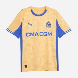 Puma Marsiglia Special Edition 26 M – Maglia Calcio Ufficiale – Uomo – Color Mix