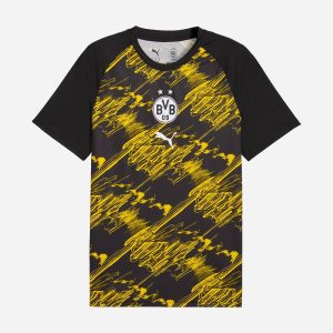 Puma Prematch Borussia Dortmund 26 M – Abbigliamento Calcio Ufficiale – Uomo – Color Mix