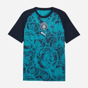 Puma Prematch Manchester City 26 M – Abbigliamento Calcio Ufficiale – Uomo – Color Mix