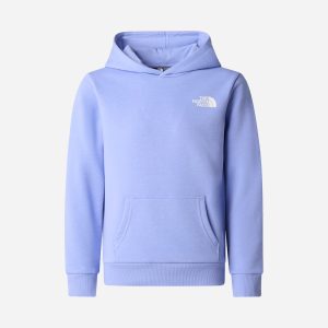 The North Face Simple Dome Light Jr – Felpa – Viola