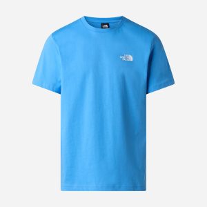 The North Face Box Logo Back M – T-shirt – Uomo – Azzurro
