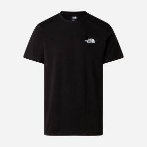 The North Face Box Logo Back M – T-shirt – Uomo – Nero
