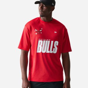 New Era Chicago Bulls Nba Graphic – Maglia Basket – Uomo – Rosso