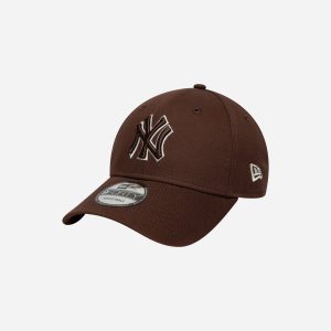New Era 9forty New York Yankees Mlb Team Outline – Cappellino – Rosso