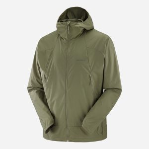 Salomon Outwind M – Giacca Outdoor – Uomo – Verde