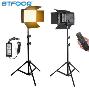 Illuminazione video per studio fotografico a LED 40W/50W Lampada da pannello per registrazione fotografica remota per giochi Youbute dal vivo
