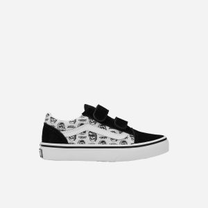 Vans Old Skool Ps Skulls Jr – Scarpe Sneakers – Color Mix