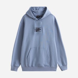 Vans Logo Box M – Felpa – Uomo – Azzurro