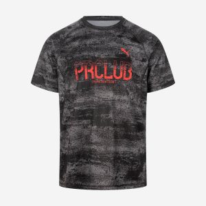 Puma Run Velocity All Over Printed M – T-shirt Running – Uomo – Nero