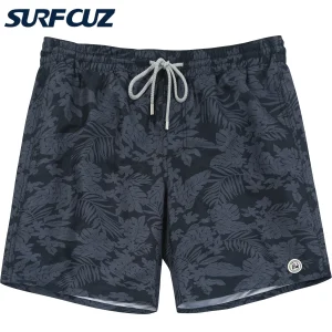 SURFCUZ pantaloncini da bagno da uomo pantaloncini da spiaggia ad asciugatura rapida pantaloncini con fodera in rete costumi da bagno costumi da bagno costumi da bagno costume da bagno per uomo