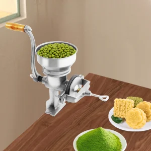 Mulino per cereali da 1,1 libbre, smerigliatrice per cereali, smerigliatrice a manovella tipo 500, smerigliatrice manuale per cereali per mais, seghe, grano, grossolanità regolabile