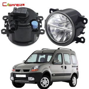 2 pezzi 30W 6000LM auto LED fendinebbia gruppo fendinebbia lampada di guida DRL H11 per Renault Kangoo Grand Kangoo 2007-2015