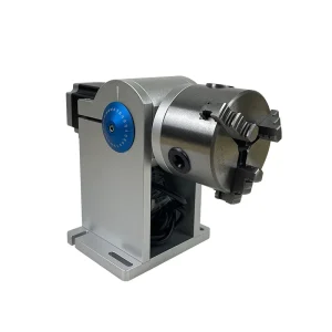 Parti della macchina per marcatura laser a fibra rotante con piano di lavoro del driver D80 D69 E69 Pinza per dispositivo rotante Ascia rotante a tre mandrini