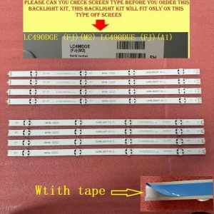 LED Backlight Strip For TV 49UJ654Y 49UH6500 49UH656V 49UH6880 49UH676V 49UH671V 49UH661V 49UH668V 6916L-2452A 2453A 2551A 2552A