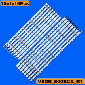 Striscia di retroilluminazione a LED per UE50JU6800 UE50JU6850 UE50JU6800K UN50JS7200F UE50JU6870 UN50JS7200 UA50JS7200 UE50JS7200 V5DR_500SCB_R1