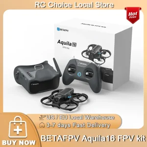 BETAFPV Aquila16 FPV Kit Drone da corsa senza spazzole Quadcopter professionale Drone con fotocamera per interni ed esterni