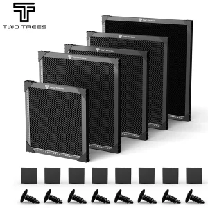 Tavolo da lavoro a nido d’ape TWOTREES per macchina per incisione e taglio laser CO2/diodi |   Utensili CNC durevoli per letto in metallo laser