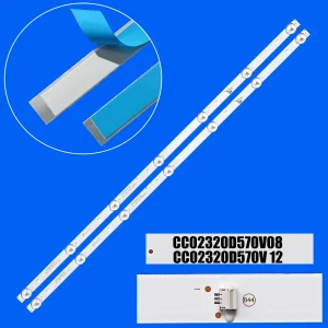 Striscia di retroilluminazione a LED per RTDVD3215-B T3211M LEA-32L42GS STV-LC32ST3001W STV-LC32LT0010W SW-LED32R401BT2S 32LEX-7047/T2C