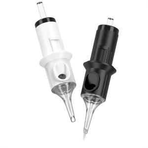 STIGMA/QUELLE 20 pezzi aghi per tatuaggio sterili monouso cartuccia Revolution rivestimento rotondo per macchinette per tatuaggi # (0,30 mm) # (0,35 mm)