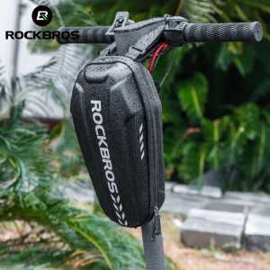 ROCKBROS borsa rigida per Scooter con telaio anteriore a conchiglia rigida borsa pieghevole per bici da strada MTB impermeabile borsa per bicicletta elettrica multifunzionale