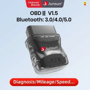 Scanner automatico mini ELM327 compatibile con Bluetooth 4.0 OBD2 V3 Adattatore Strumento diagnostico per auto Strumento di scansione per accessori auto DVD