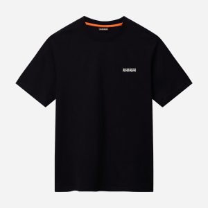Napapijri Small Logo Box M – T-shirt – Uomo – Nero