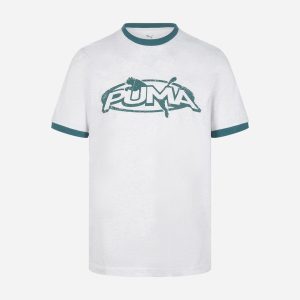 Puma Logo Lab Racing M – T-shirt – Uomo – Grigio