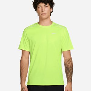 Nike Miler M – T-shirt Running – Uomo – Giallo