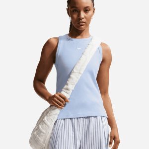 Nike Costina Small Logo W – Canotta – Donna – Azzurro