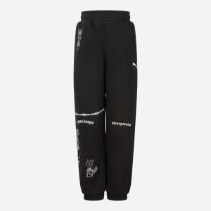 Puma Basic Jr – Pantalone – Nero
