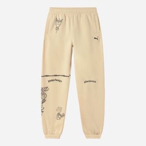 Puma Basic Jr – Pantalone – Beige