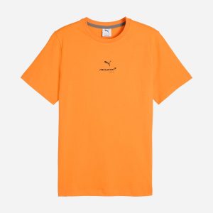 Puma Mclaren Essentials M – T-shirt – Uomo – Arancione