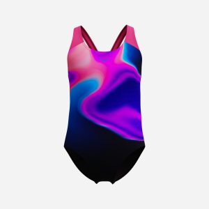 Speedo Printed Splashback Jr – Costume Piscina – Color Mix