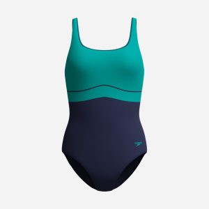 Speedo Solid Contour Eclipse W – Costume Piscina – Donna – Blu
