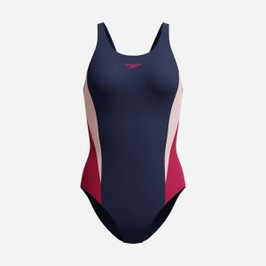 Speedo Colourblock Splice 2.0 W – Costume Piscina – Donna – Blu