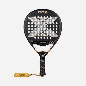 Nox At10 Luxury Genius 18k Alum 2026 By Agustin – Racchetta Padel Performance – Bianco