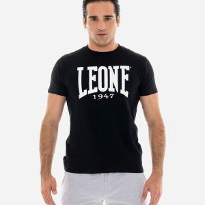 Leone Big Logo M – T-shirt – Uomo – Nero