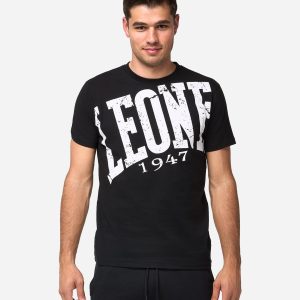 Leone Big Logo M – T-shirt – Uomo – Nero