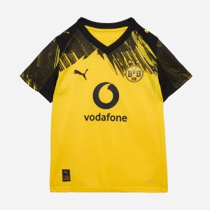 Puma Borussia Home 25-26 Jr – Maglia Calcio Ufficiale – Color Mix