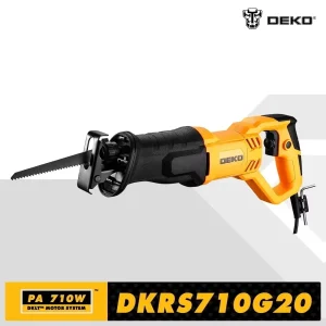 DEKO NUOVO DKRS710G20 710W Sega elettrica Sega alternativa con lame per sega Seghetto alternativo Utensili per motoseghe per legno Utensili elettrici fai da te
