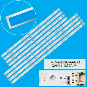 Striscia LED per 49 lj5500 49 lj5550 49 uj6300 49 uk6200 muslimatexb 49 uj630v 49 uj635t NC490DUE-AAFX1-41CA NC490DUE-ABFX3