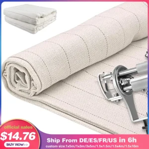 Tessuto tufting Tessuto di supporto in tessuto trapuntato Varie dimensioni personalizzate per l’utilizzo di pistole tufting per tappeti Tessuto di supporto primario fatto a mano fai-da-te