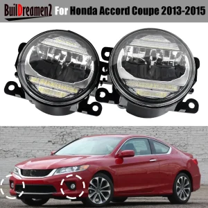 2 in1 funzione auto 30W LED fendinebbia + DRL Daytime Running Lamp accessori H11 per Honda Accord Coupe 2013 2014 2015
