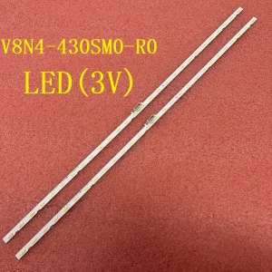 Retroilluminazione a LED 28LED(3V) per Samsung UE43NU7470 UE43RU7410U UE43RU7025K UE43RU7400 V8N4-430SM0-R0 BN96-46053A CY-NR043HGHV1V