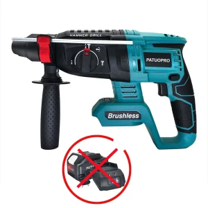 Trapano a percussione elettrico senza spazzole trapano a percussione rotante senza fili multifunzionale utensili elettrici per batteria Makita 18V (senza batteria)